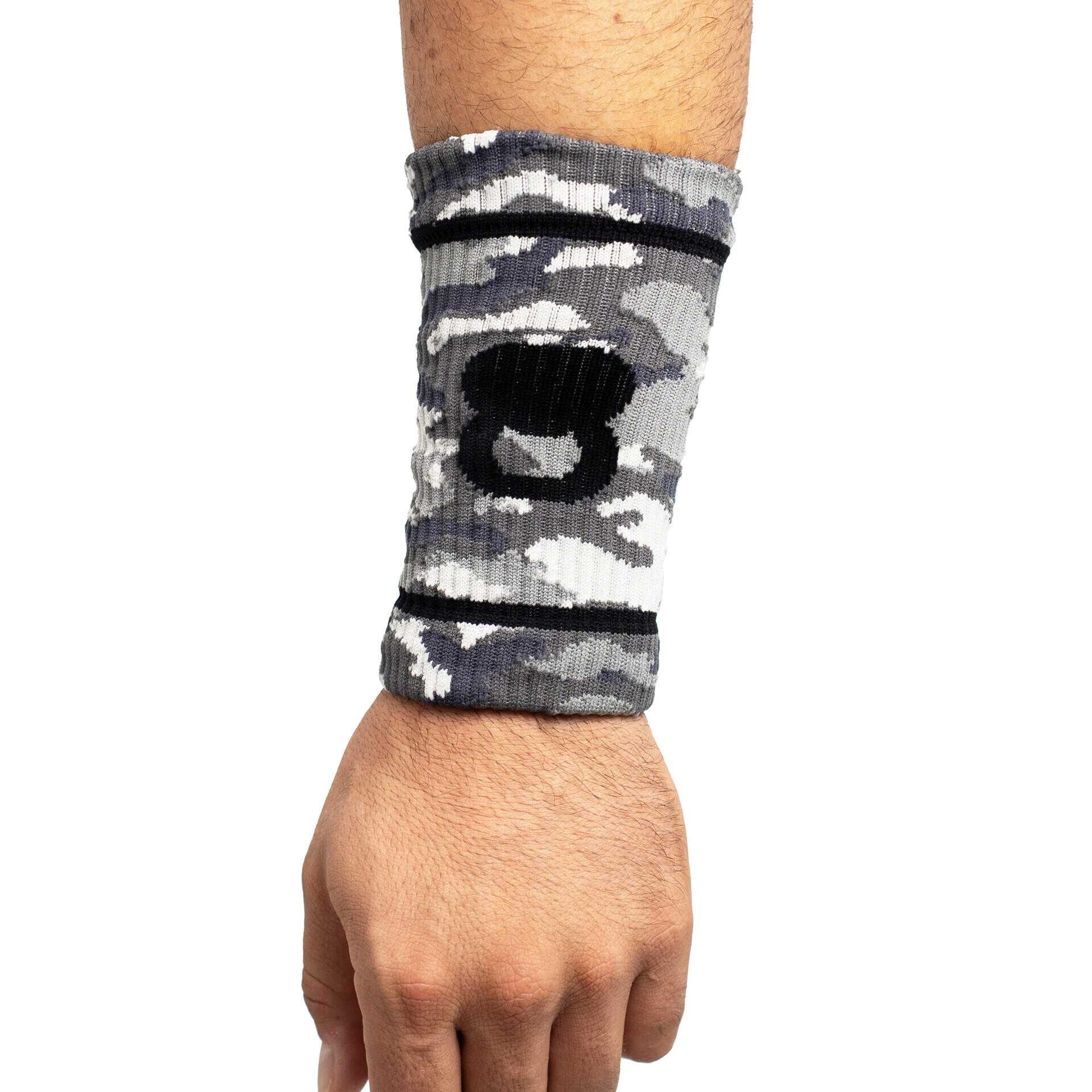 Boxpt Equipment - Protection De Poignet Wrist Band Grey Camo - Strap Poignet - Blanc|gris|noir - No Size - Decathlon