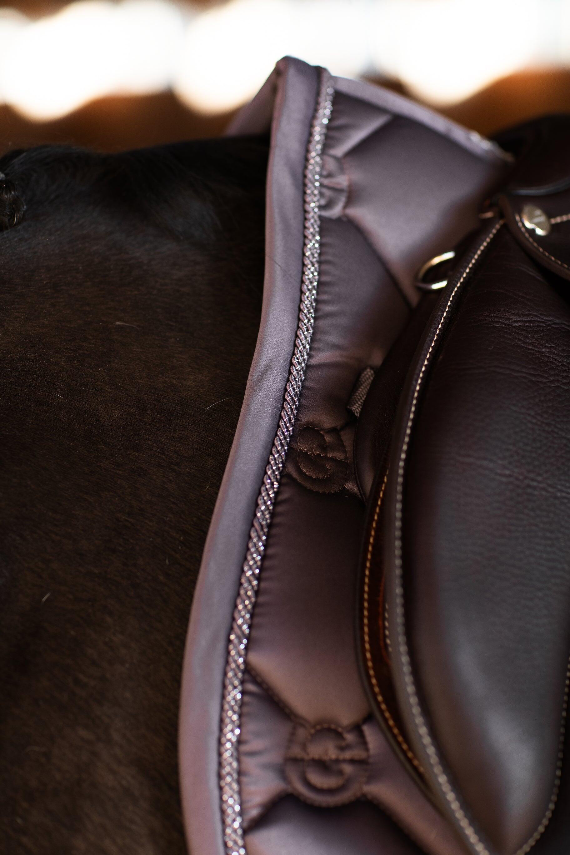 Tapis de selle Dark Violet MIXTE - Equestrian Stockholm 5/5