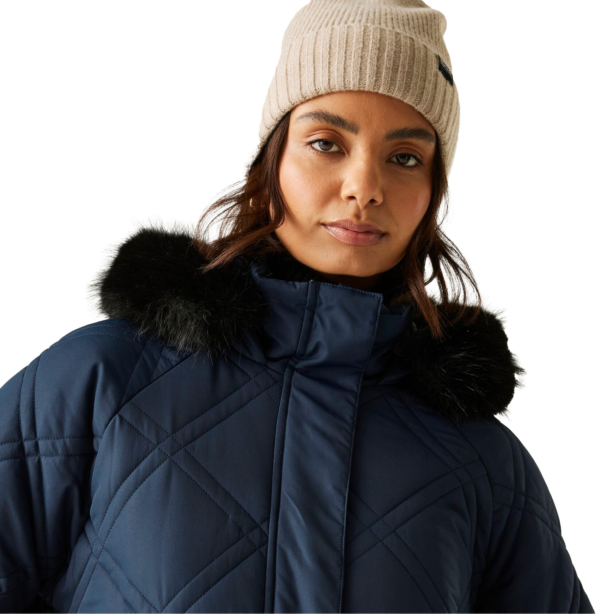 "Freyla" Steppjacke für Damen Marine 4/5