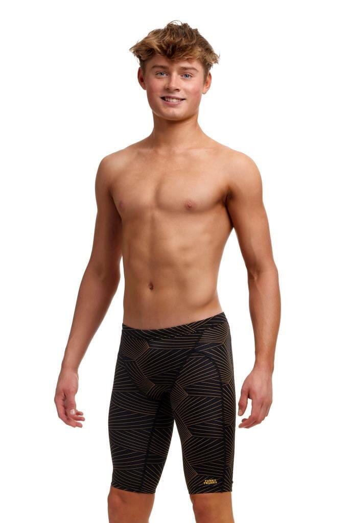 Spodenki FUNKY TRUNKS Gold Weaver - jammery chłopięce 116-128cm/6/UK22 6/7