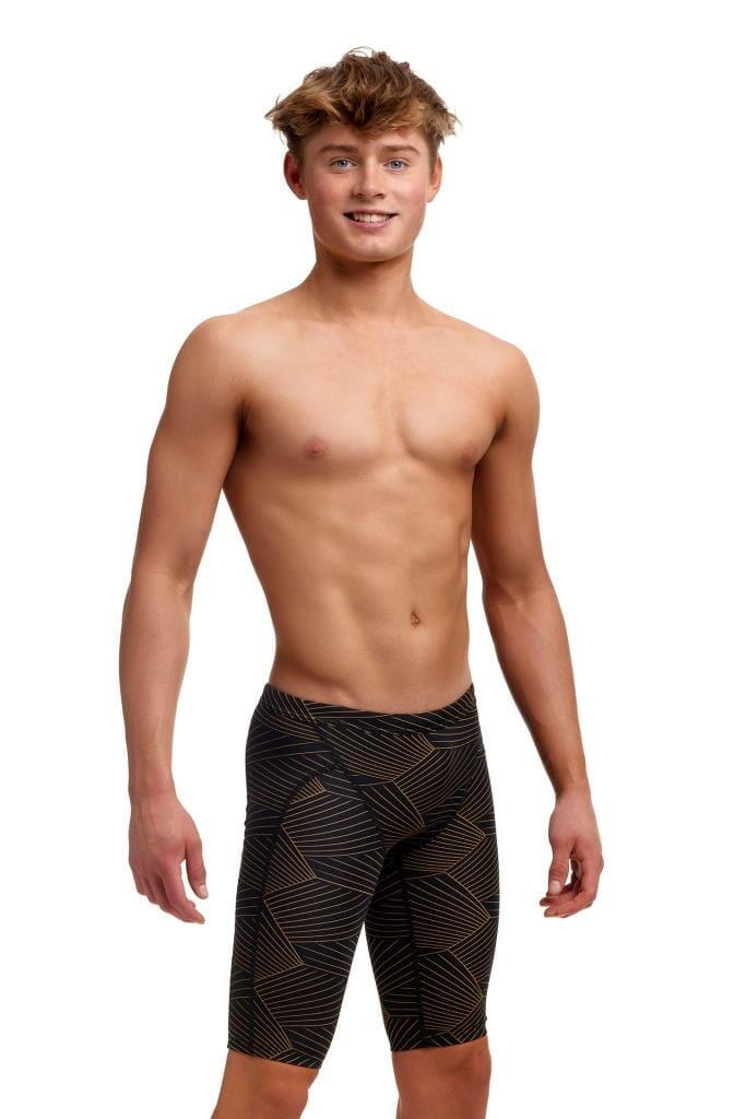 Spodenki FUNKY TRUNKS Gold Weaver - jammery chłopięce 116-128cm/6/UK22 4/7
