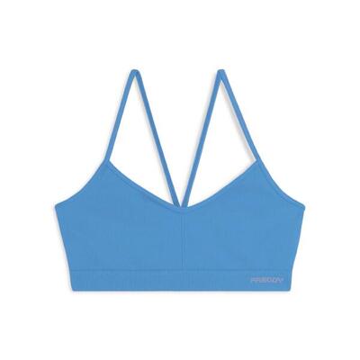 Top sportivo seamless con spalline incrociate