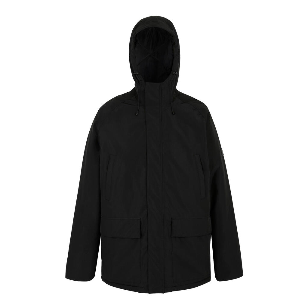 Mens Savon Insulated Waterproof Jacket (Black/Dark Grey)