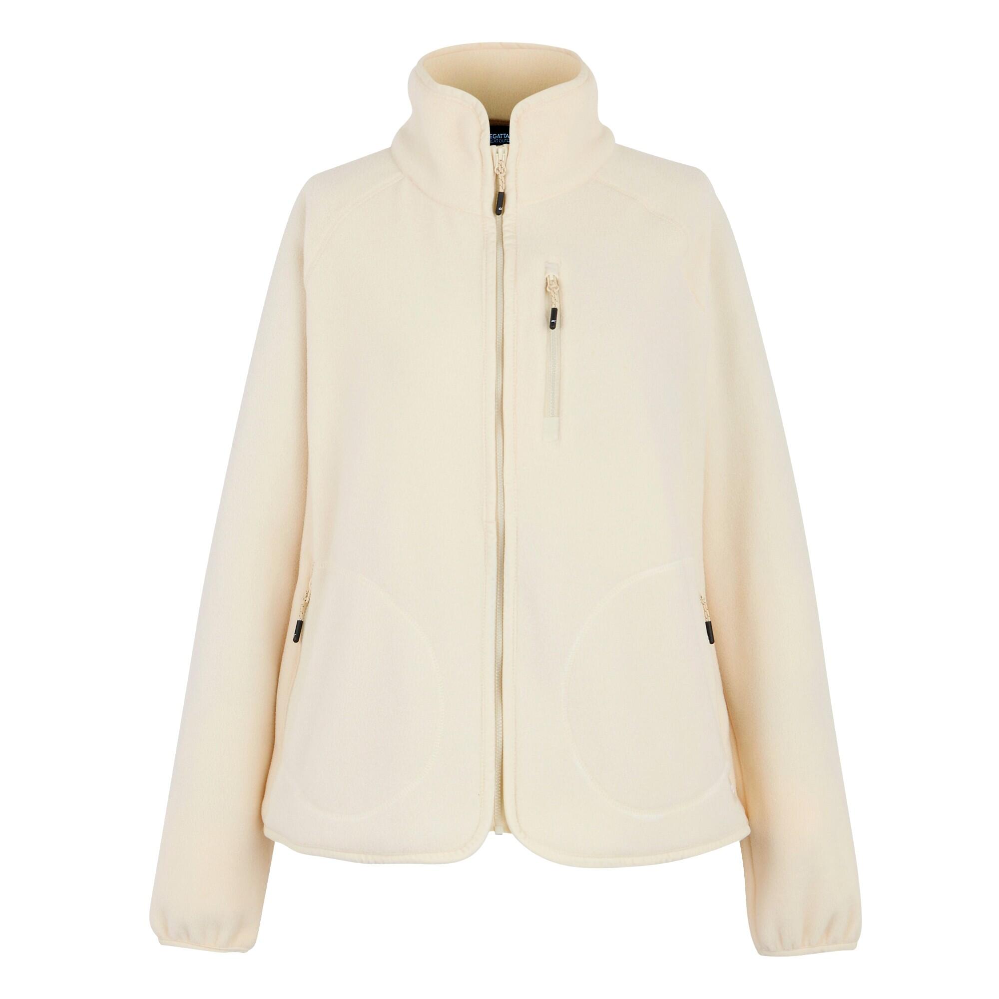 REGATTA Womens/Ladies Frankie Full Zip Fleece Jacket (Light Vanilla)