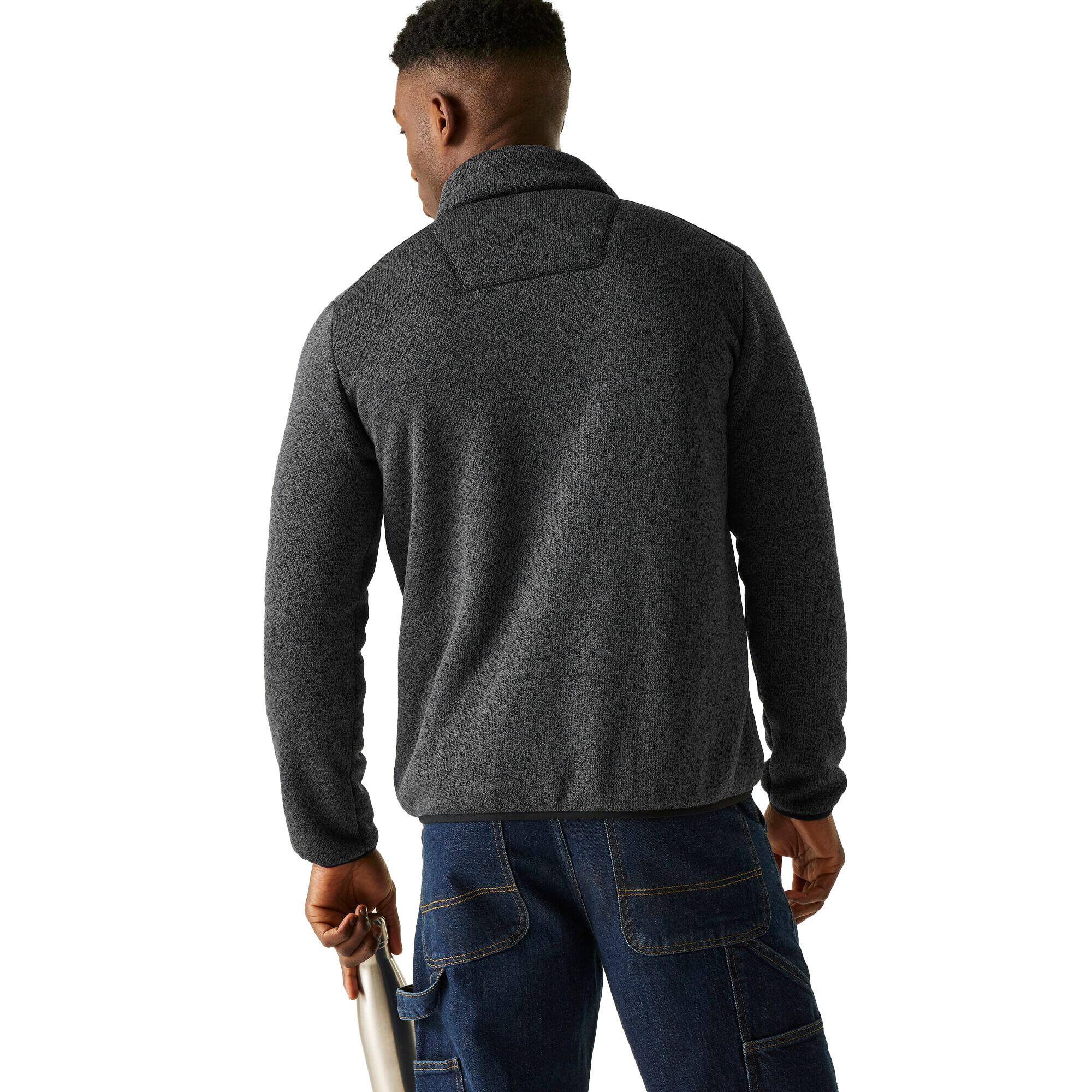 Veste Polaire BARLEE Homme (Noir) 4/5