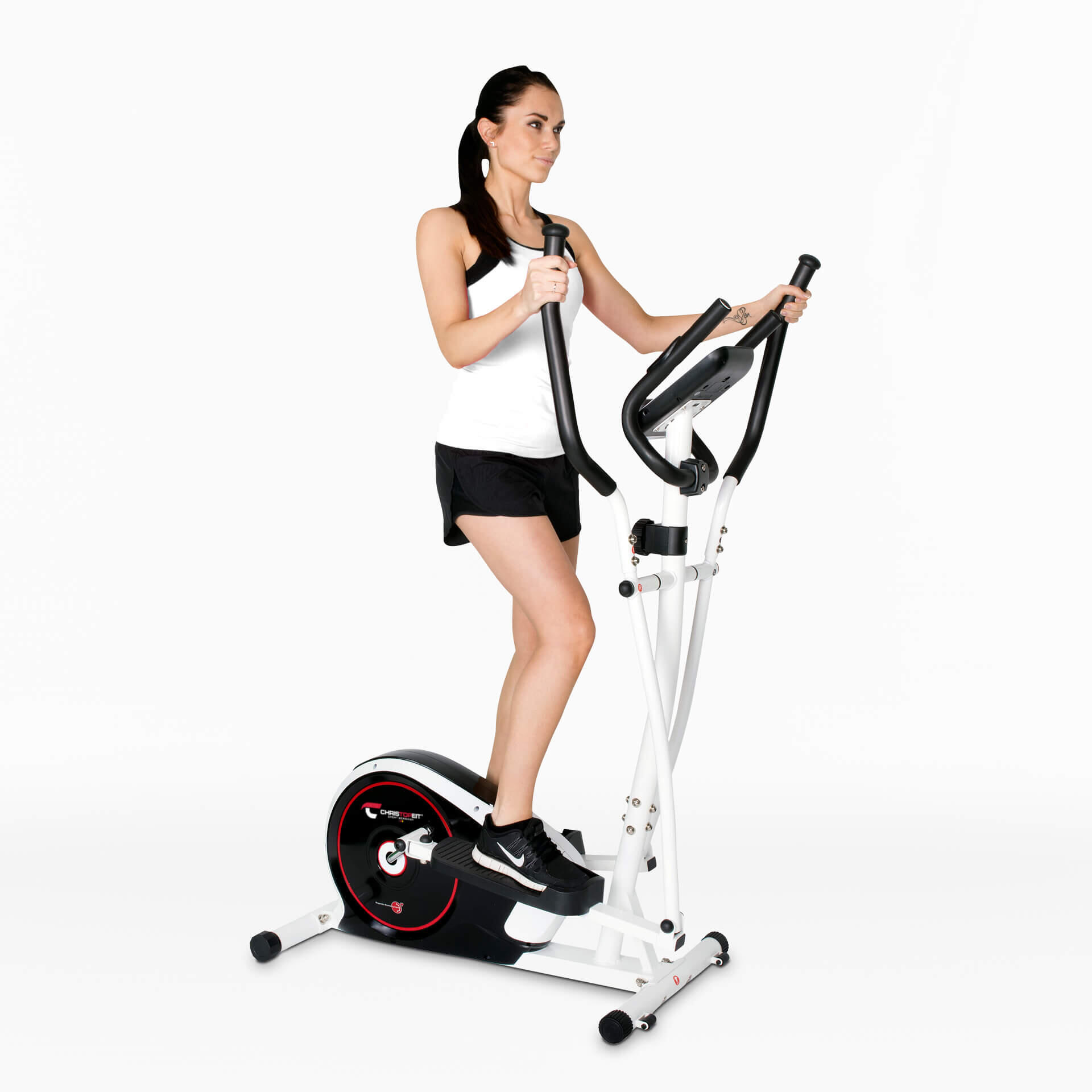Vélo elliptique - silencieux - 8 niveaux de résistance - Tapis inclus - CT 3 2/7
