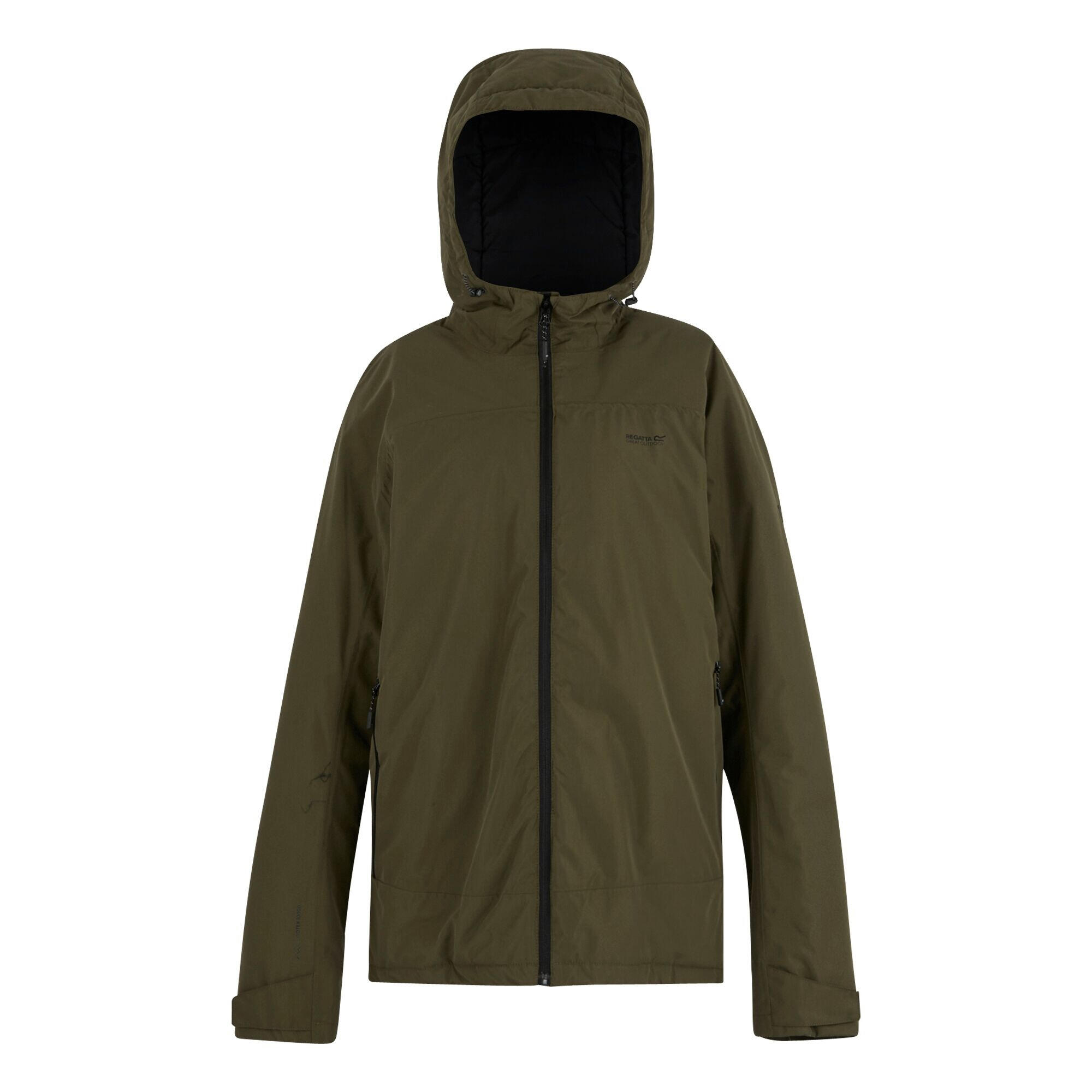 REGATTA Mens Caspen Insulated Waterproof Jacket (Olive Green)