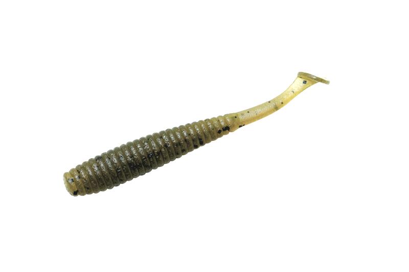 JACKALL I SHAD TAIL 2.8 INCH GREEN PUMPKIN PEPPER 6BUC / PLIC