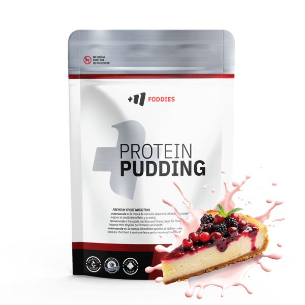 Budyń proteinowy - 1 kg Sernik malinowy MASMUSCULO