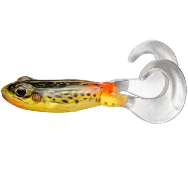 BROASCA LIVE TARGET FREESTYLE FROG 7,5CM 519 EMERALD/RED, 2 BUC / PLIC