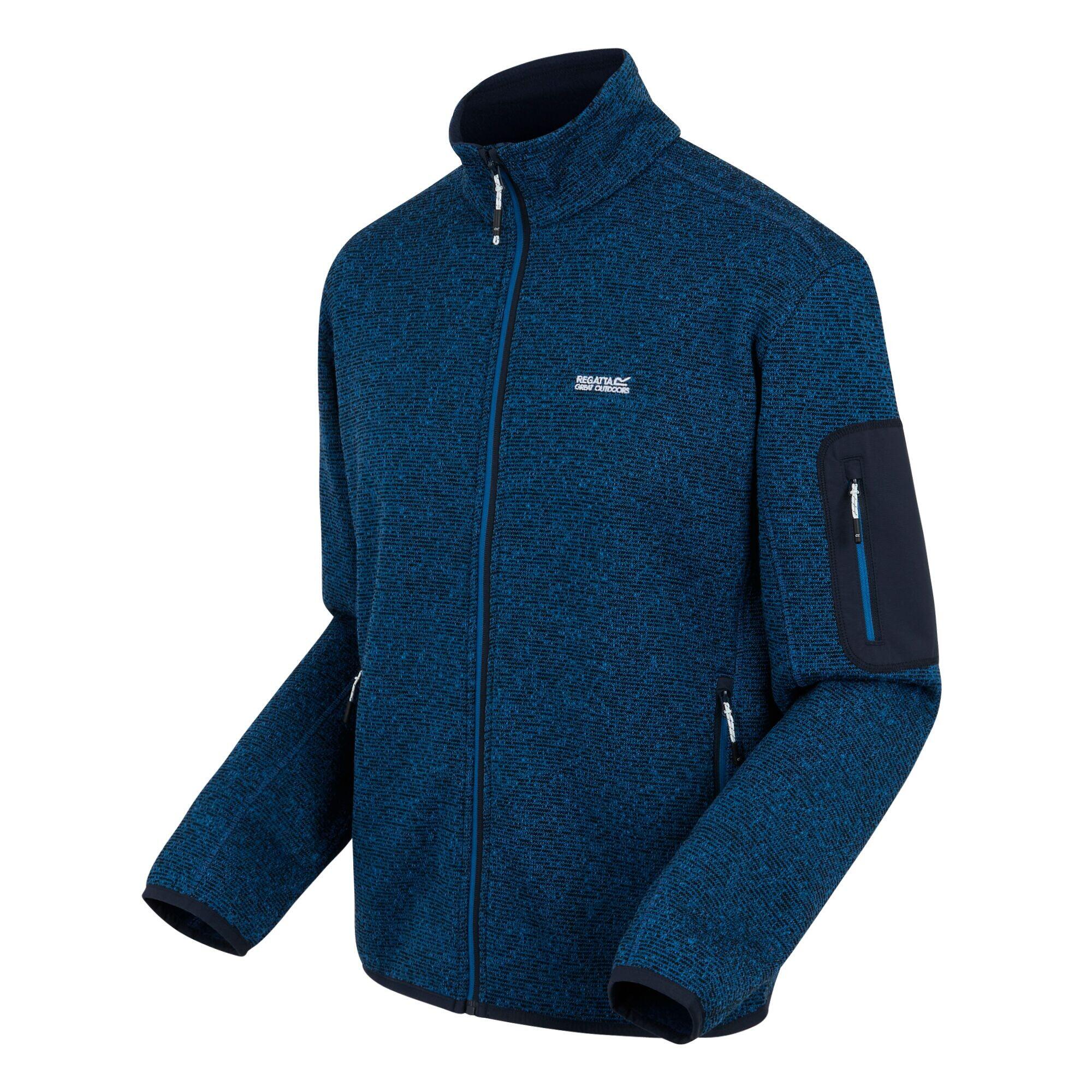 Veste Polaire NEWHILL Homme (Bleu Plongée) 3/5