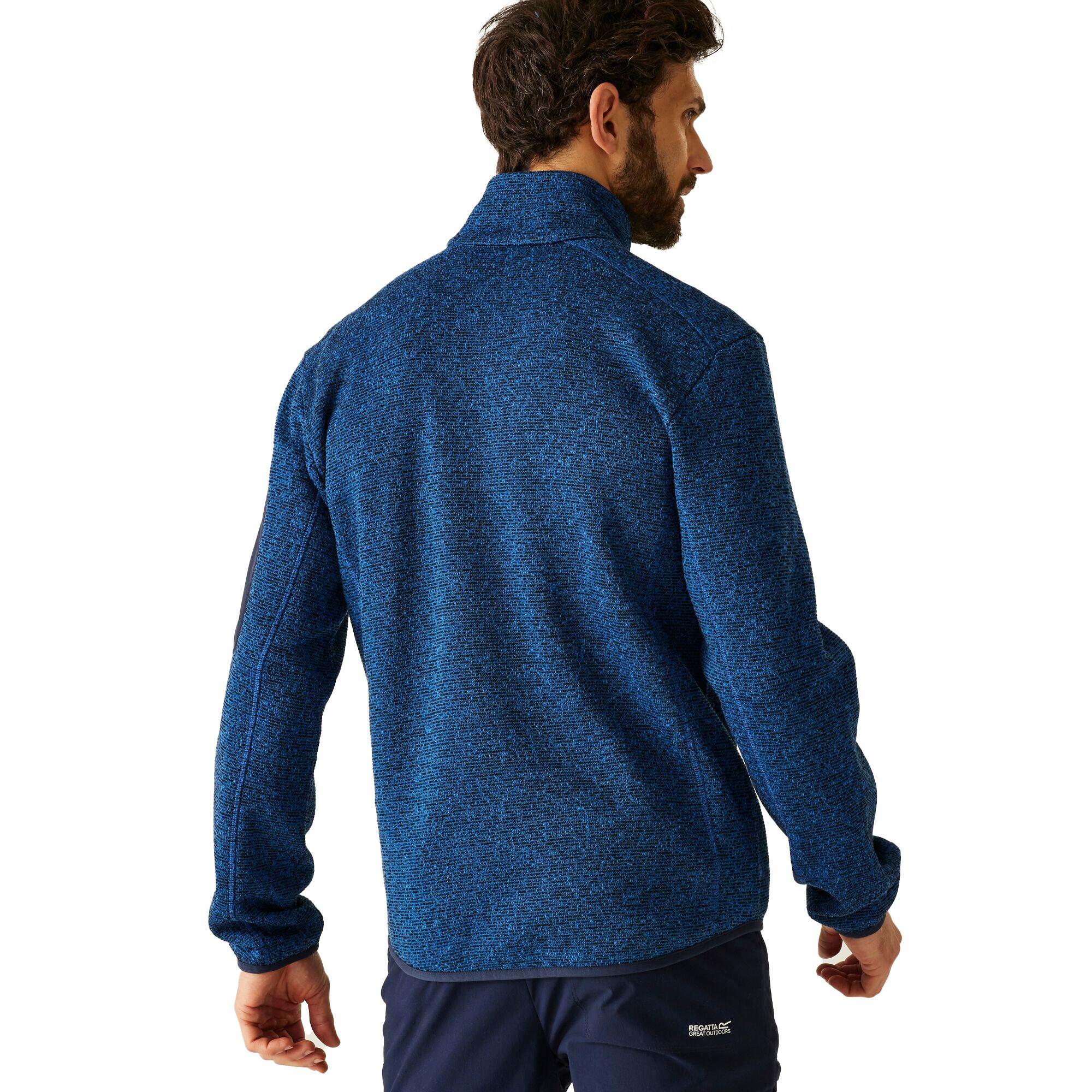 Veste Polaire NEWHILL Homme (Bleu Plongée) 4/5