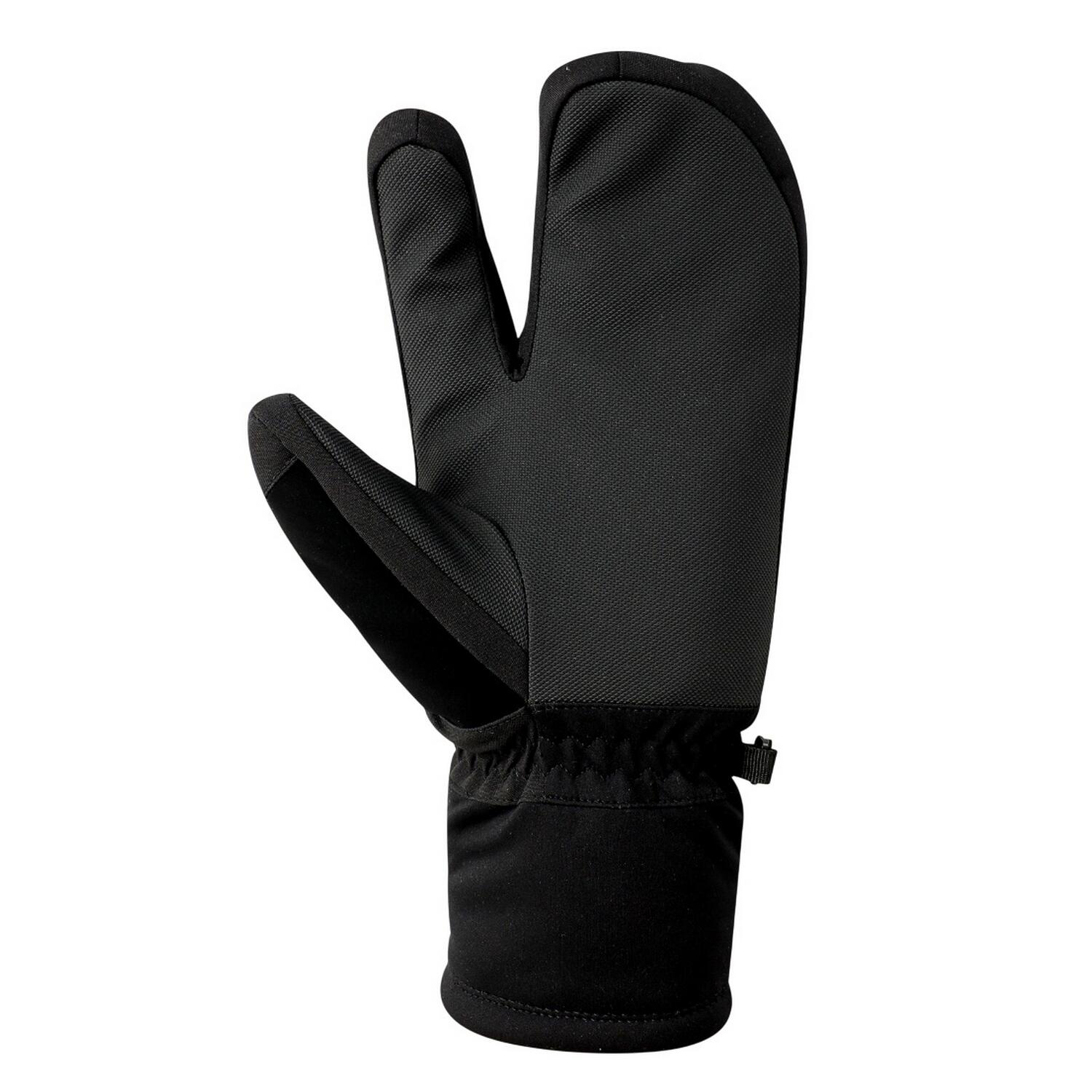 "Indicator" Fäustlinge für HerrenDamen Unisex Damen und Herren Schwarz 2/5