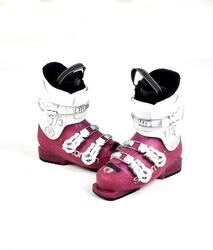 RECONDITIONNE - Chaussure de Ski Occasion Salomon T3 (rose) - BON