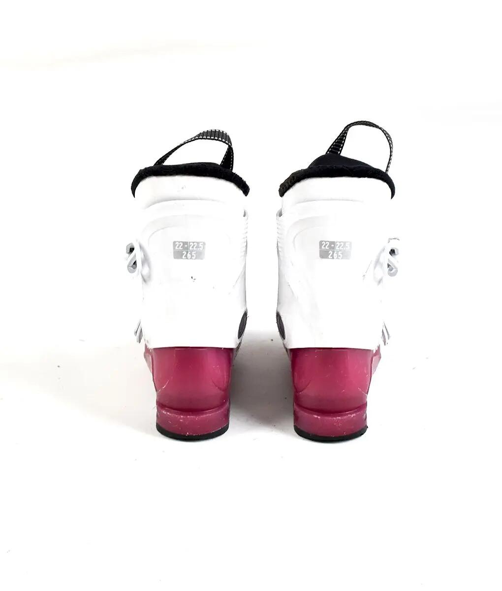 RECONDITIONNE - Chaussure de ski Occasion Salomon T3 (rose) - BON 2/2