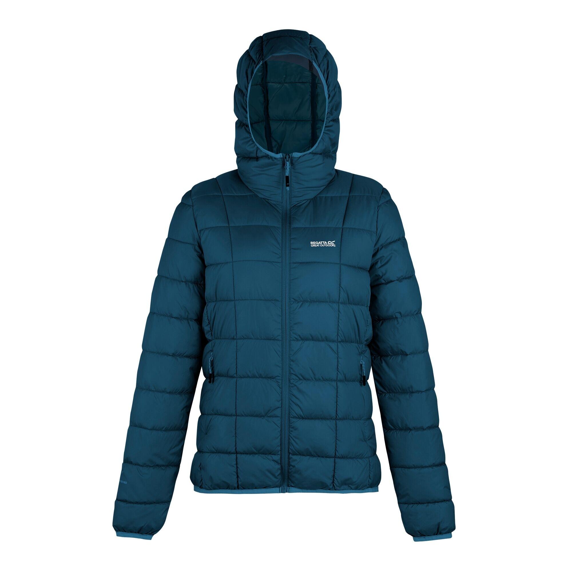 Womens/Ladies Asper Padded Jacket (Moroccan Blue) REGATTA Decathlon