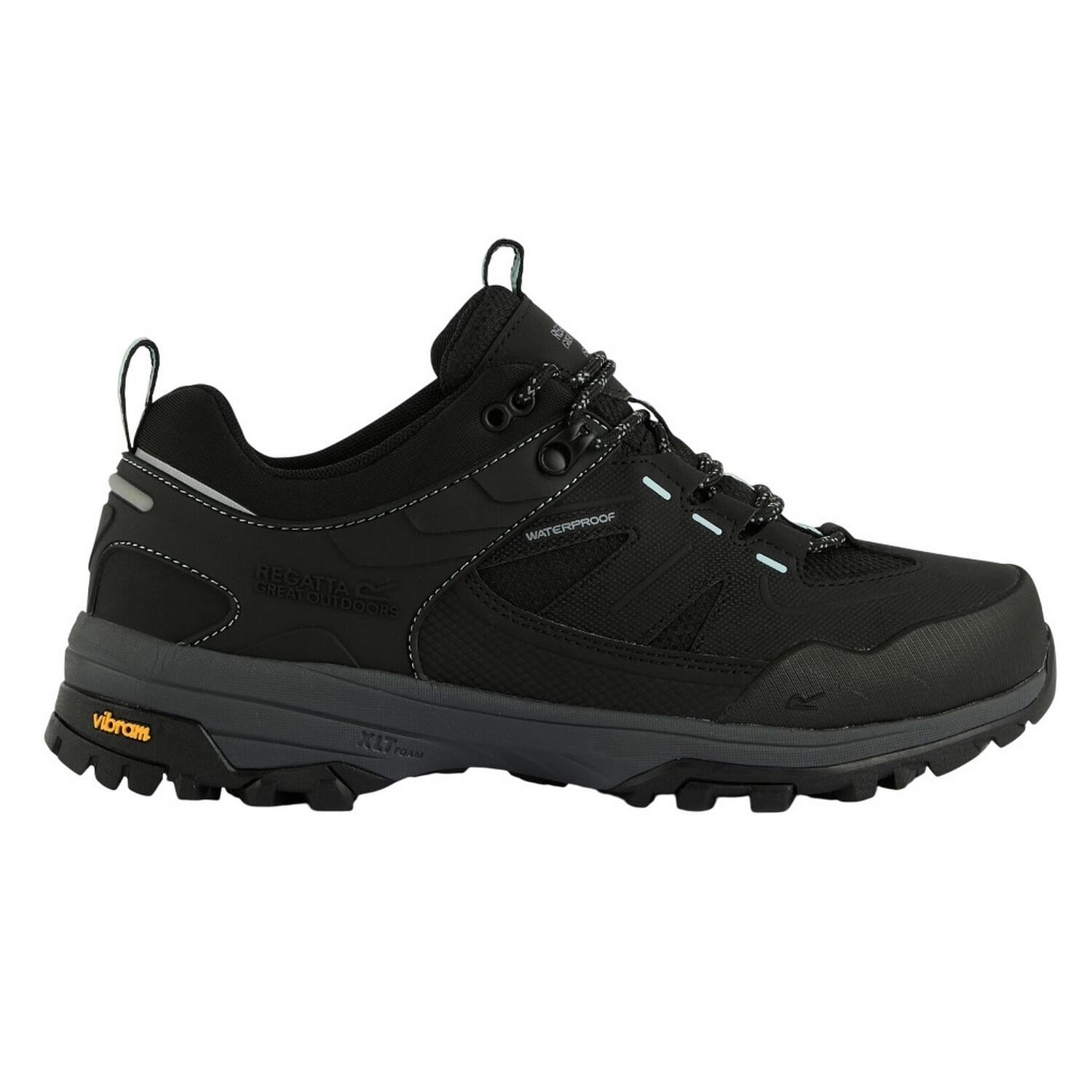 Chaussures De Marche REGEN Femme (Noir / Turquoise Pâle) 3/5