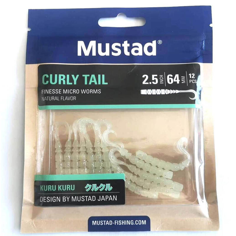 GRUB MUSTAD AJI FINESSE MICRO 6,4 CM ORANGE LUMINOUS 12 BUC / PLIC