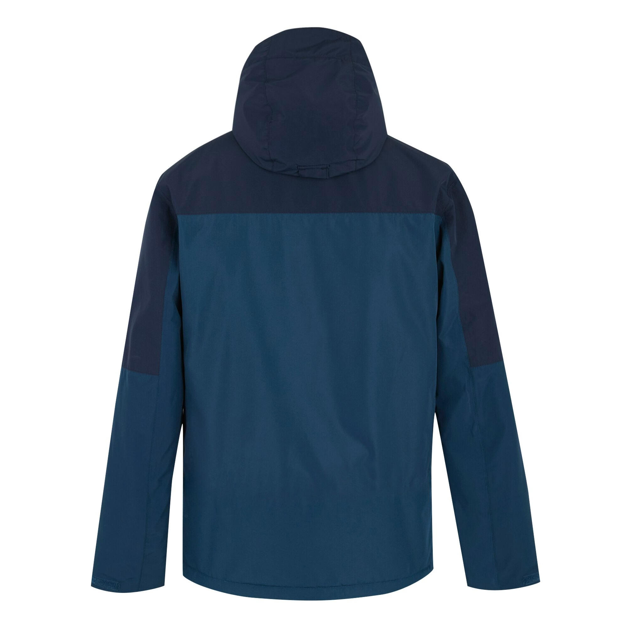 Veste Imperméable Isolante À Capuche THORNRIDGE Homme (Bleu Marine) 3/5