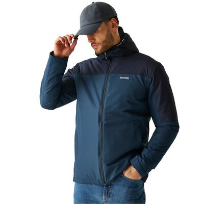 Heren thornridge geïsoleerde waterdichte jas (marineblauw)