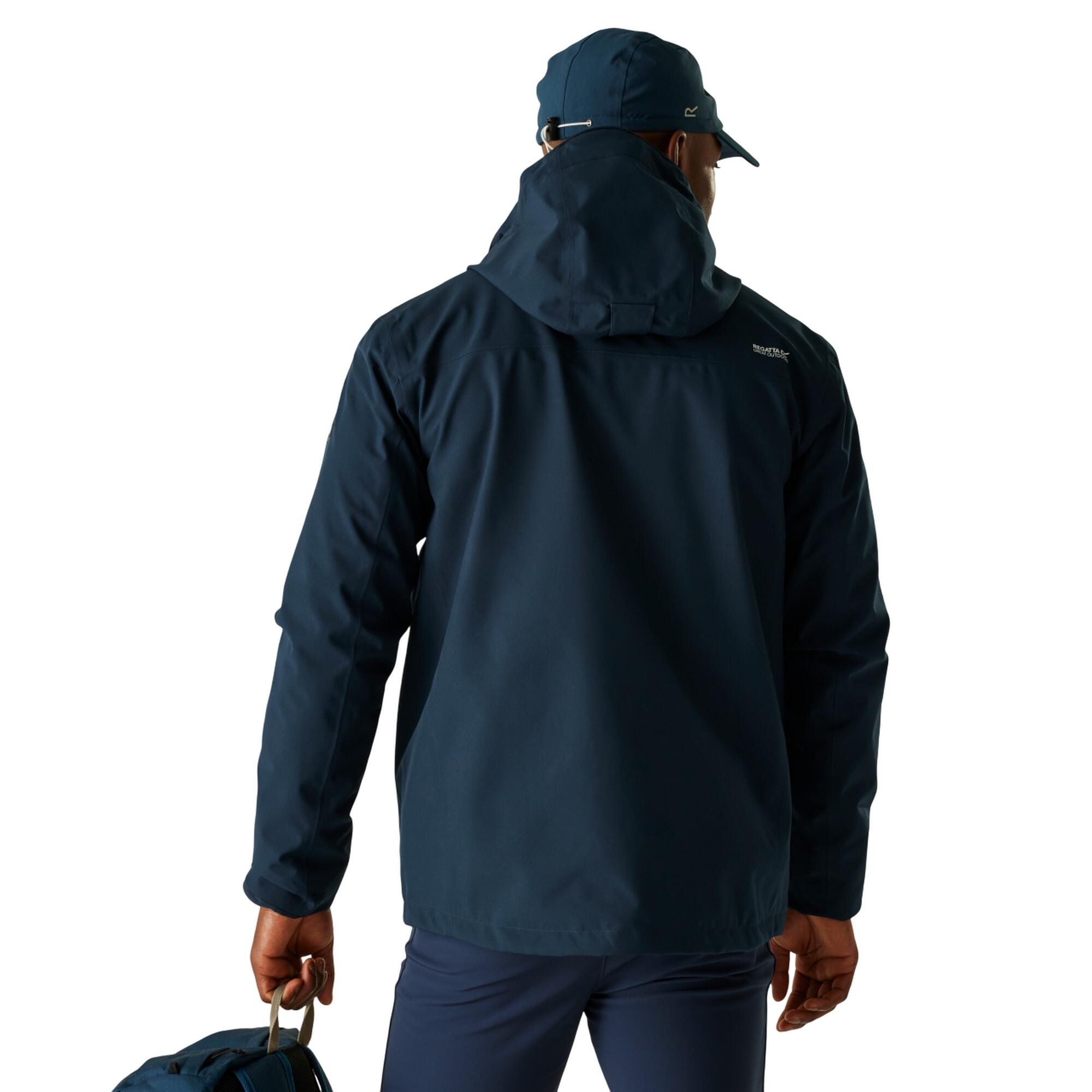 Heren Coriver 3 in 1 jas (Marine) 4/5