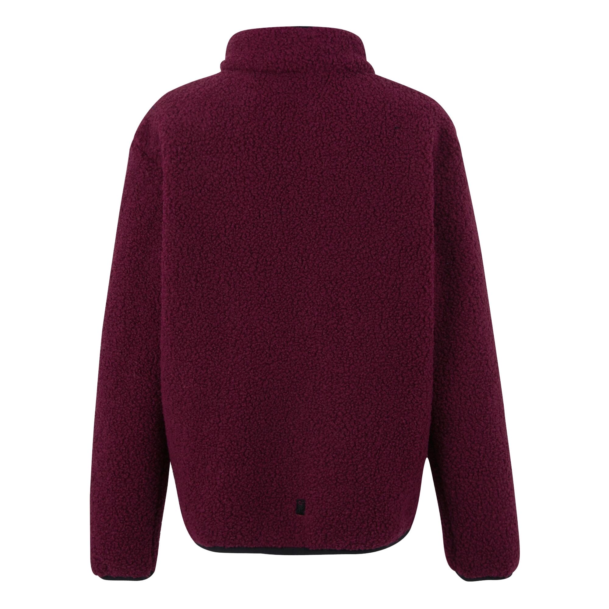 "Frankie" Fleecejacke für , Durchgehender Reißverschluss Kinder Dunkel-Orange 2/5