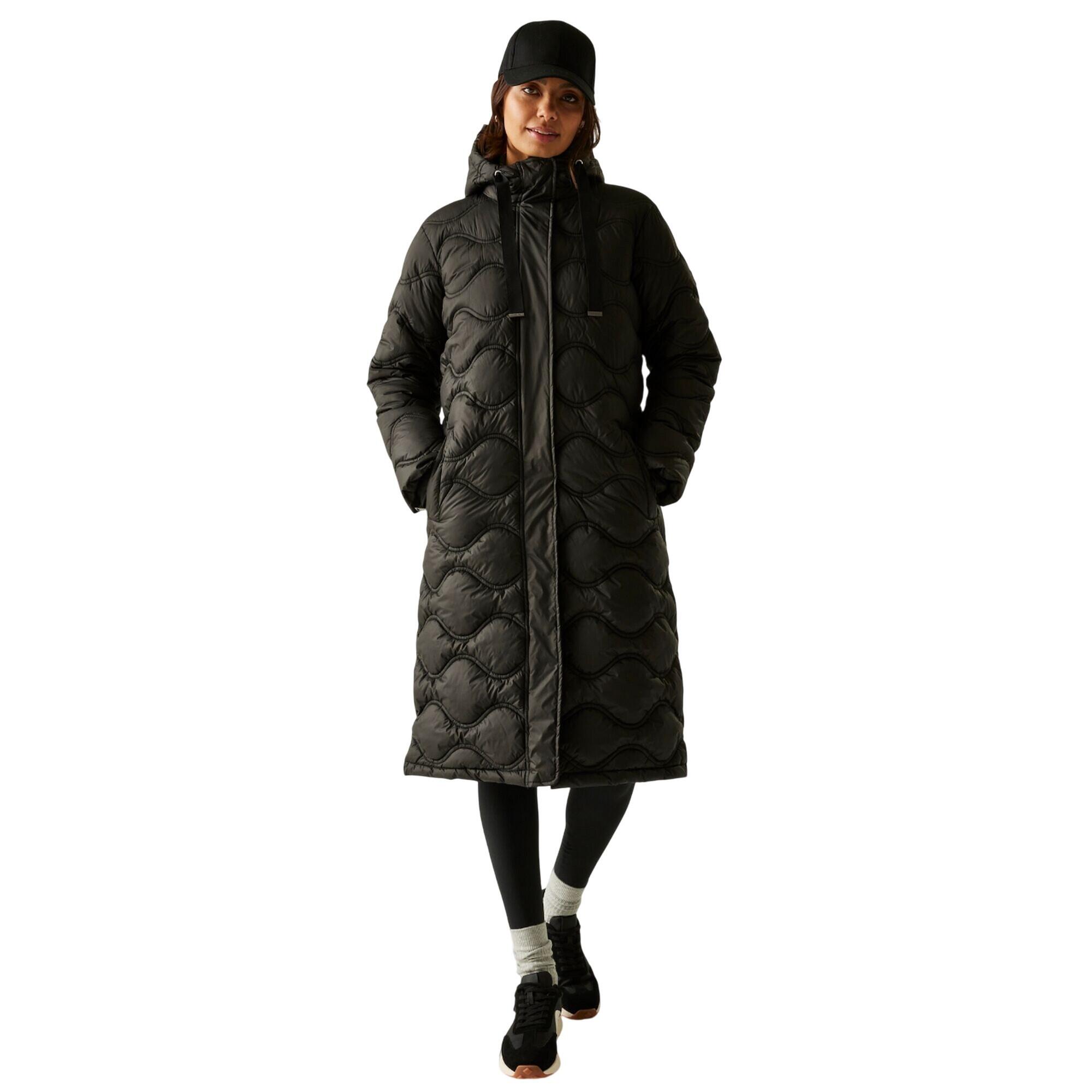 Veste Motif/style Matelassé EMBRIE Femme (Noir) 4/5