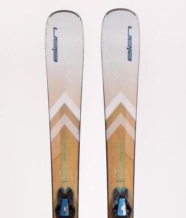 RECONDITIONNE - Ski Occasion Elan Wildcat 82 X Justine Huteau 2024 - BON
