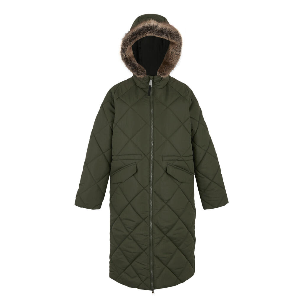 Womens/Ladies Freyla Padded Jacket (Dark Khaki)