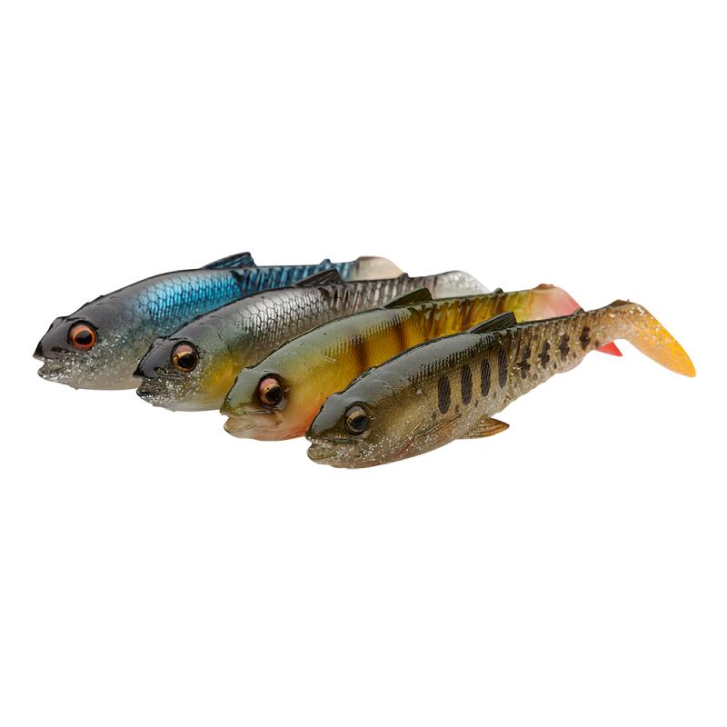 SHAD SAVAGE GEAR CRAFT CANNIBAL 8,5CM/7G CLEAR WATER MIX 4 BUC / PLIC