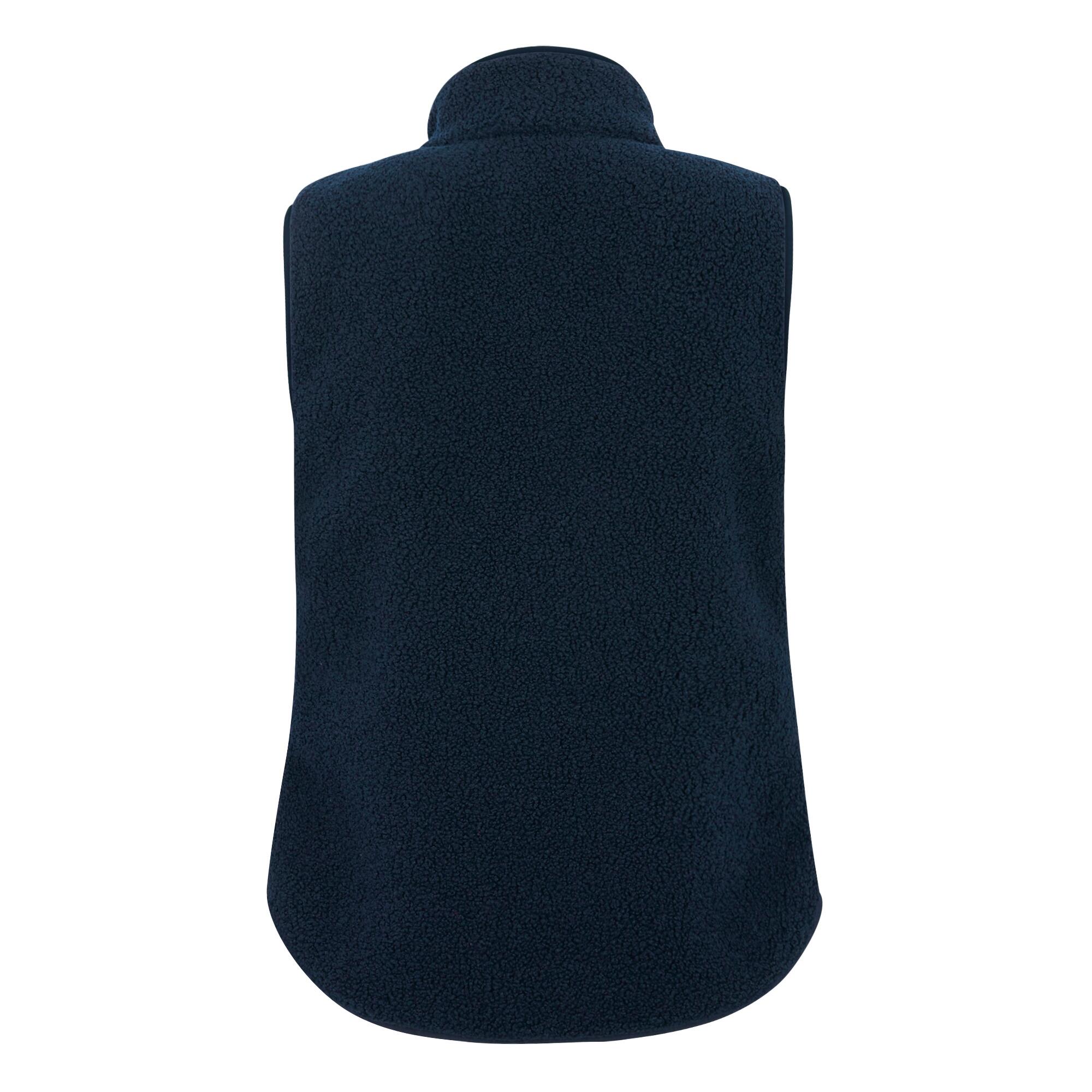 Womens/Ladies Frankie Borg Body Warmer (Navy) 2/5