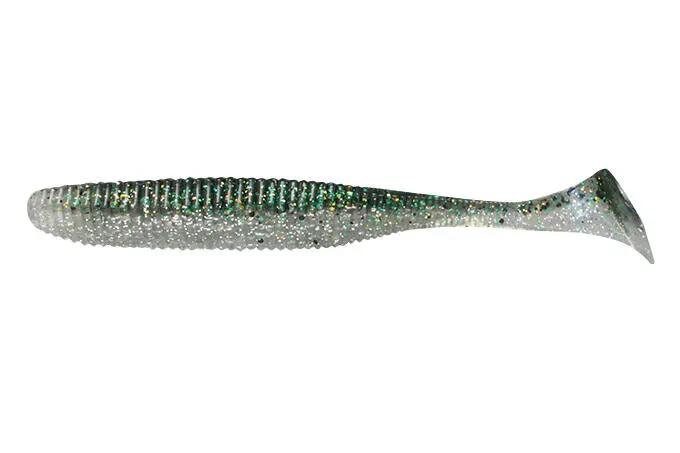 SHAD JACKALL RHYTHM WAVE 3,8 INCH DARK THUNDER/CS 7 BUC / PLIC 1/1
