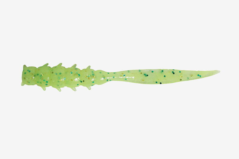 VIERME JACKALL GOOD MEAL SKINNY 2 INCH HOT LIME/GLOW CHARTREUSE 8 BUC / PLIC