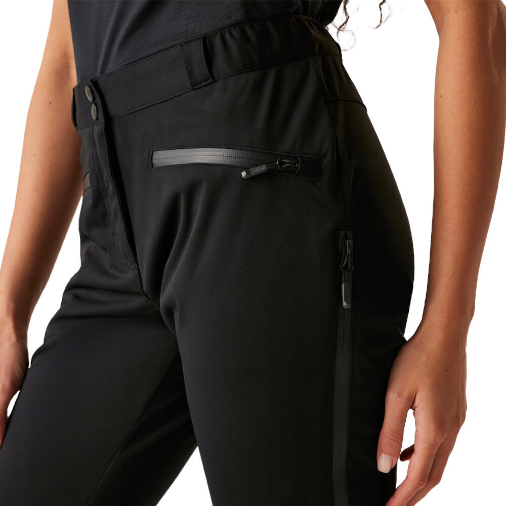Pantalon De Randonnée ASSERT Femme (Noir) 4/5