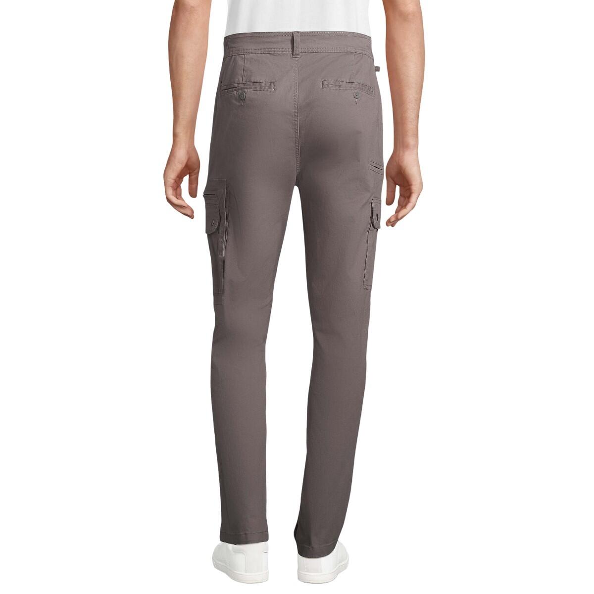 Pantalon DOCKER Homme (Gris Foncé Uni) 2/4