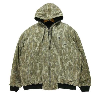 Tweedehands - heren omkeerbare realtree jas - goede staat