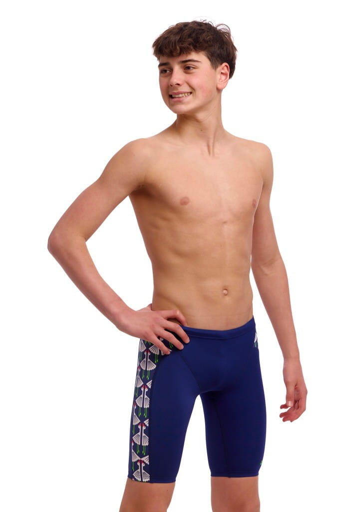 Spodenki FUNKY TRUNKS Sitting Duck - jammery chłopięce 152-164cm/12/UK28 5/7