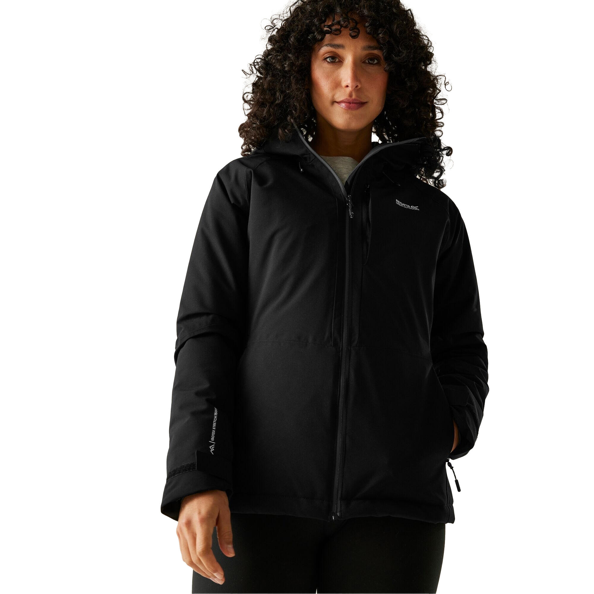Veste Matelassée HIGHTON Femme (Noir) 4/5