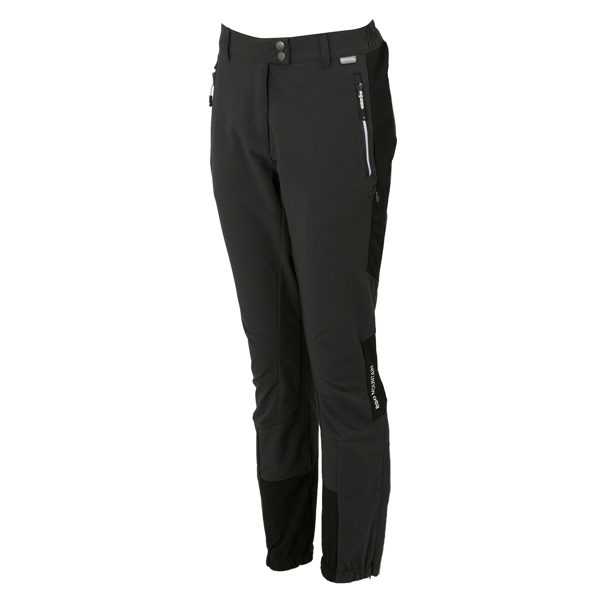 Pantalon De Marche MOUNTAIN Femme (Noir) 3/4