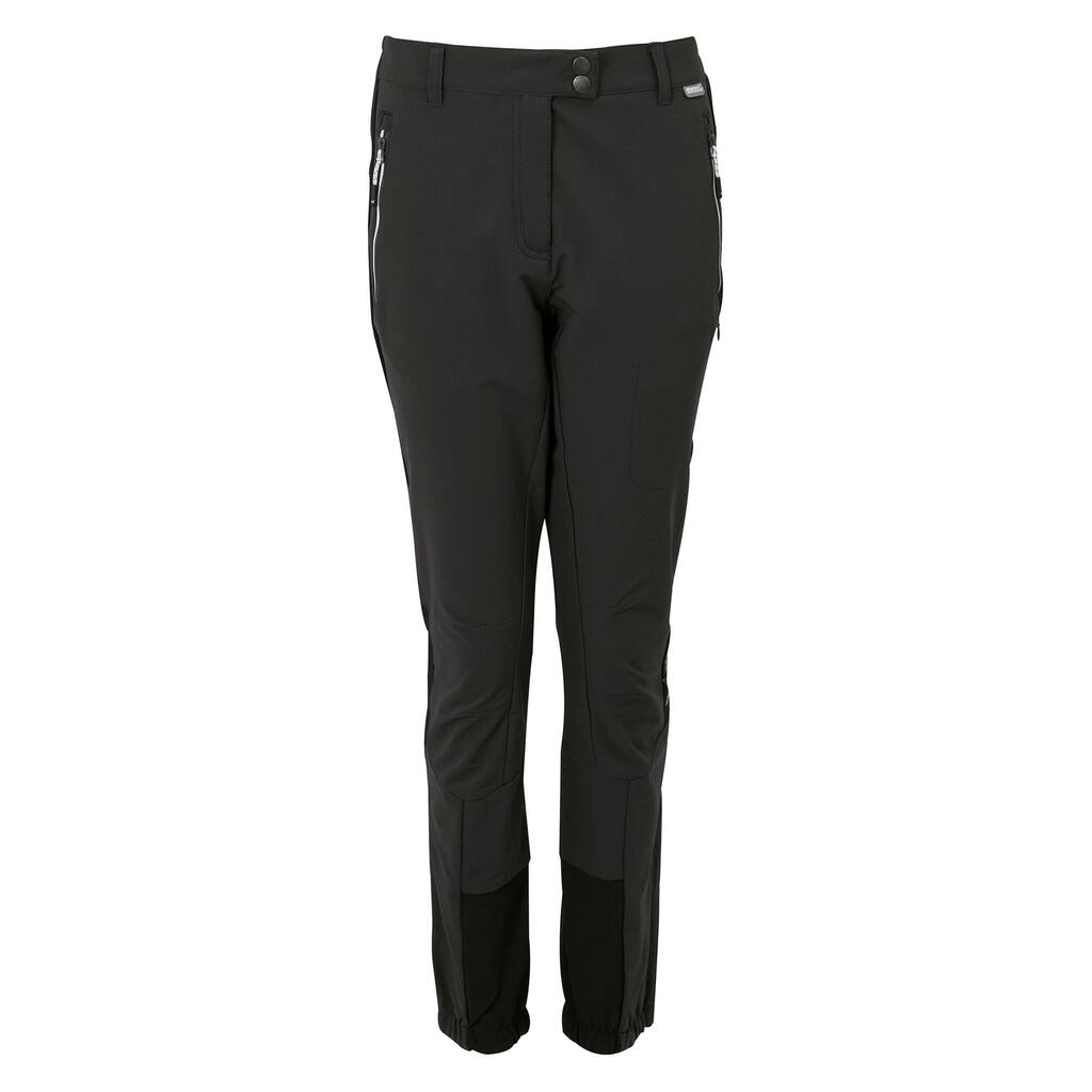 Womens/Ladies Mountain Walking Trousers (Black)