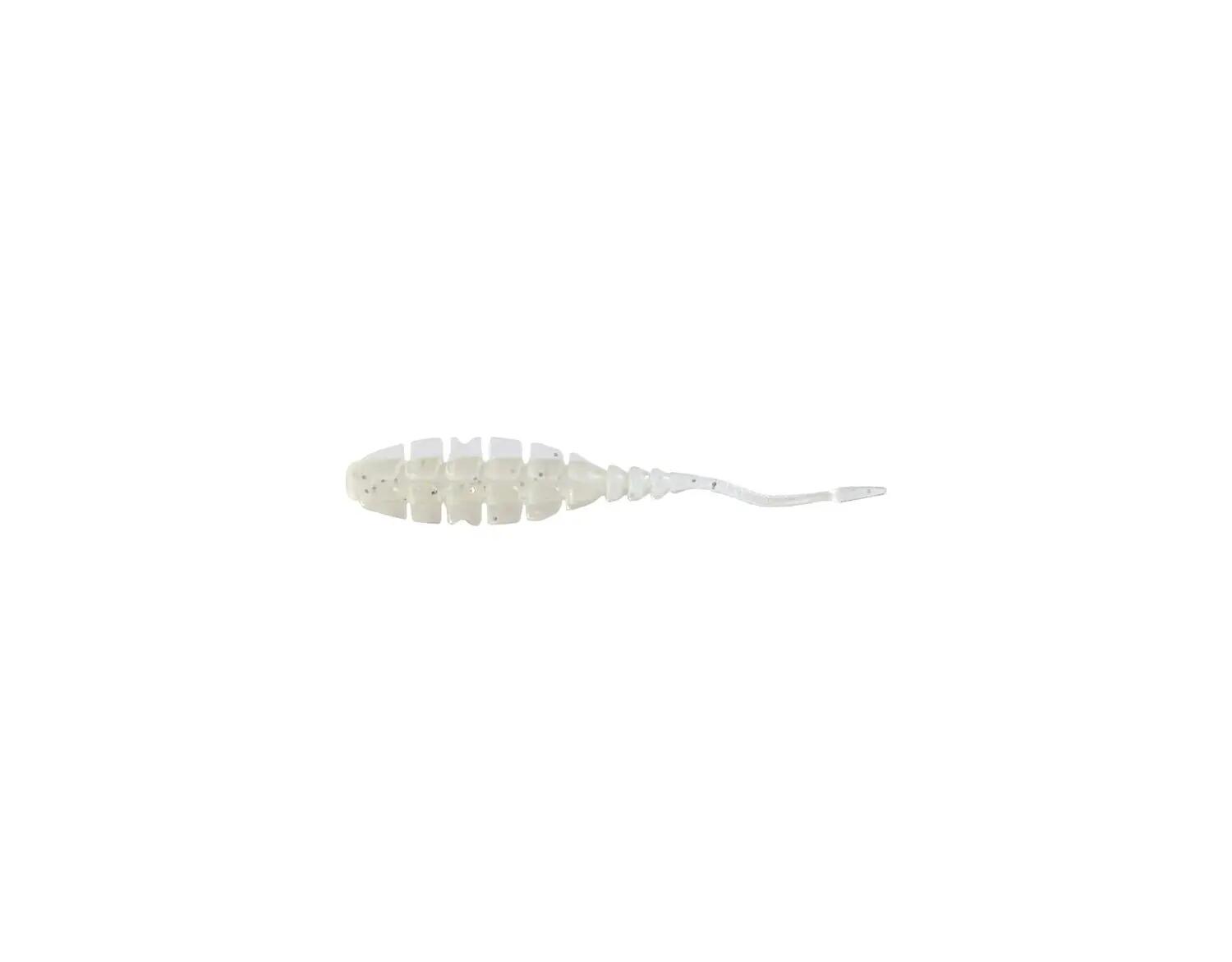 GRUB MUSTAD AJI MICRO NAF 5 CM CLEAR LUM/SILVER GLITTER, 10 BUC / PLIC 1/3