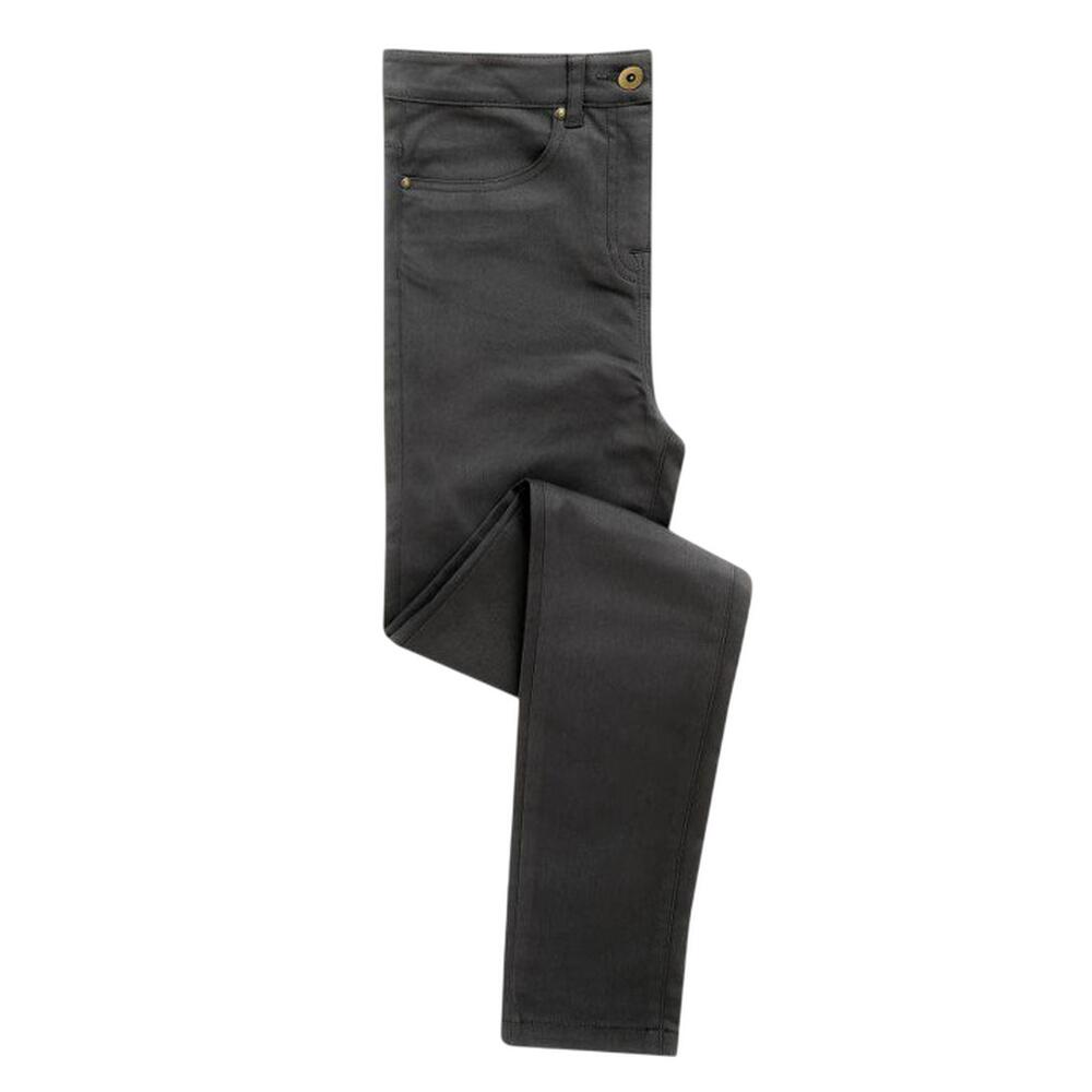 Premier - Chino Performance Femme (charbon) - Pantalons - Gris|marron - Decathlon