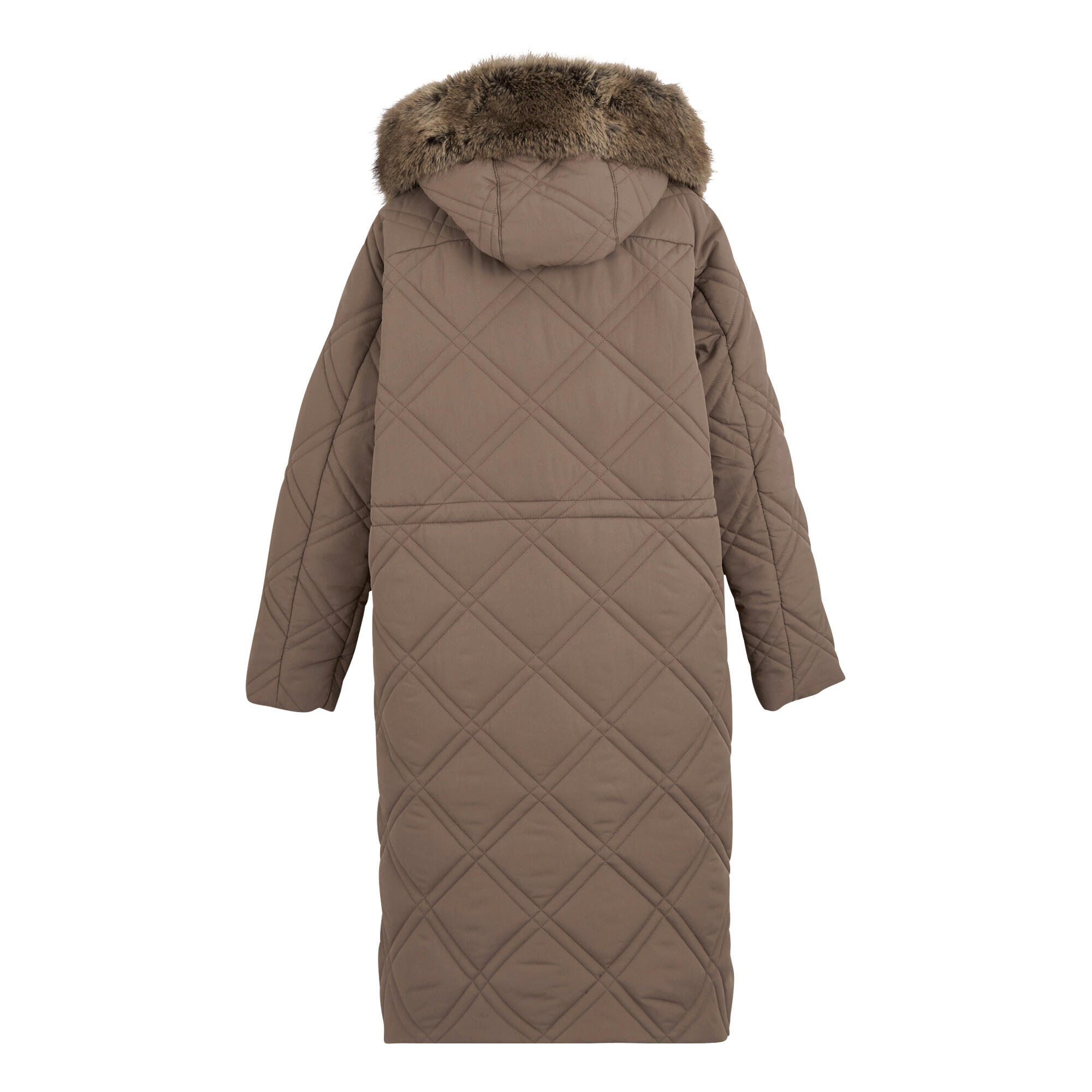Veste Matelassée FREYLA Femme (Marron) 2/5
