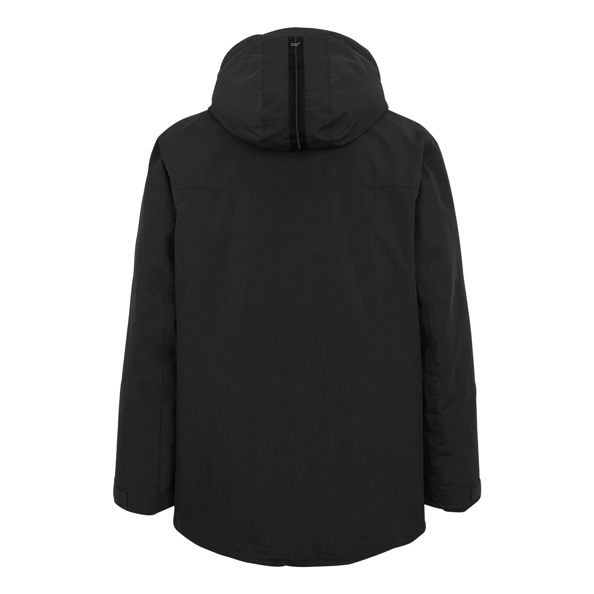 "Marron" Jacke, wasserfest für , Isoliert Herren Schwarz 2/5