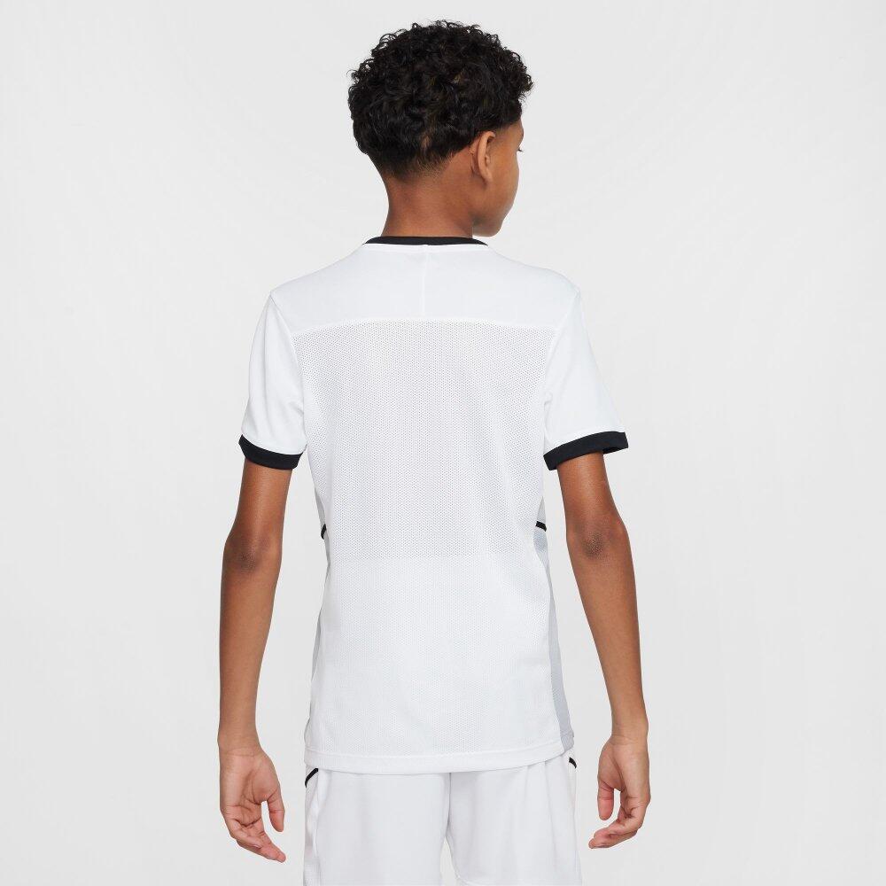 T-shirt da calcio junior nike bianco/nero 3/6