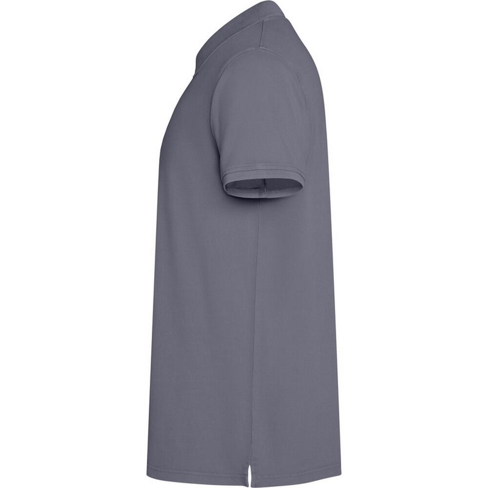 Polo Manches Courtes COBAIN Adulte (Gris Foncé) 3/4