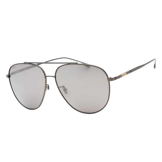 Lunettes De Soleil Motif/style Mat Adulte (Argenté)