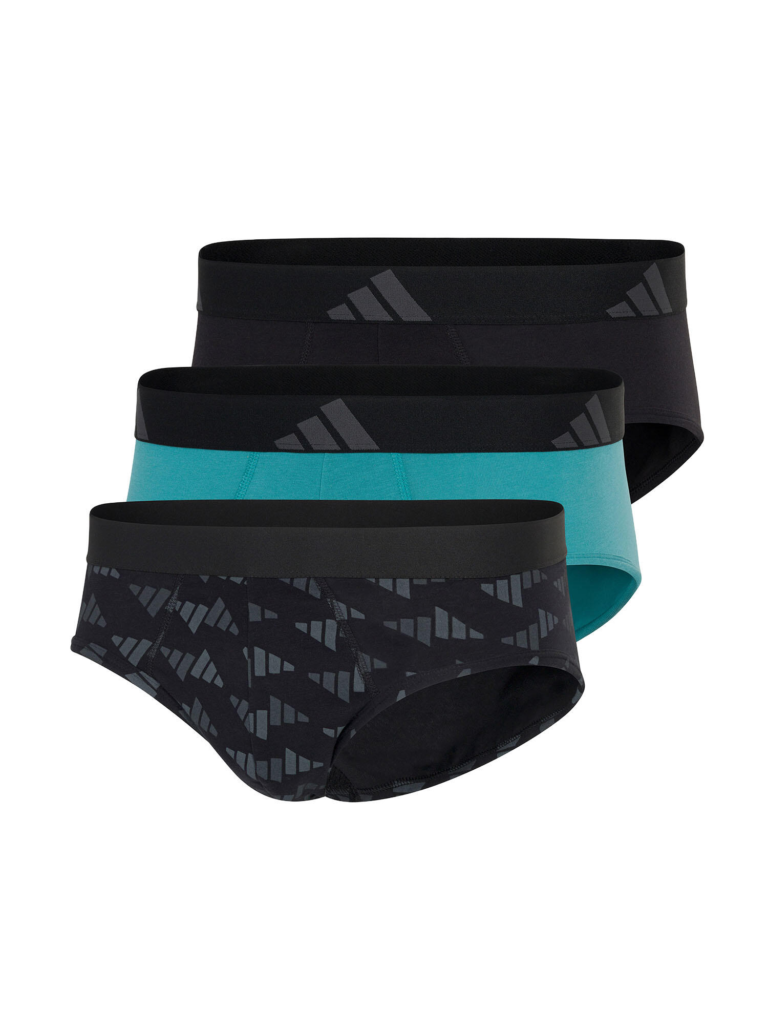 ADIDAS Slip klassisch Beinfreiheit Herren - Active Flex Cotton mehrfarbig
