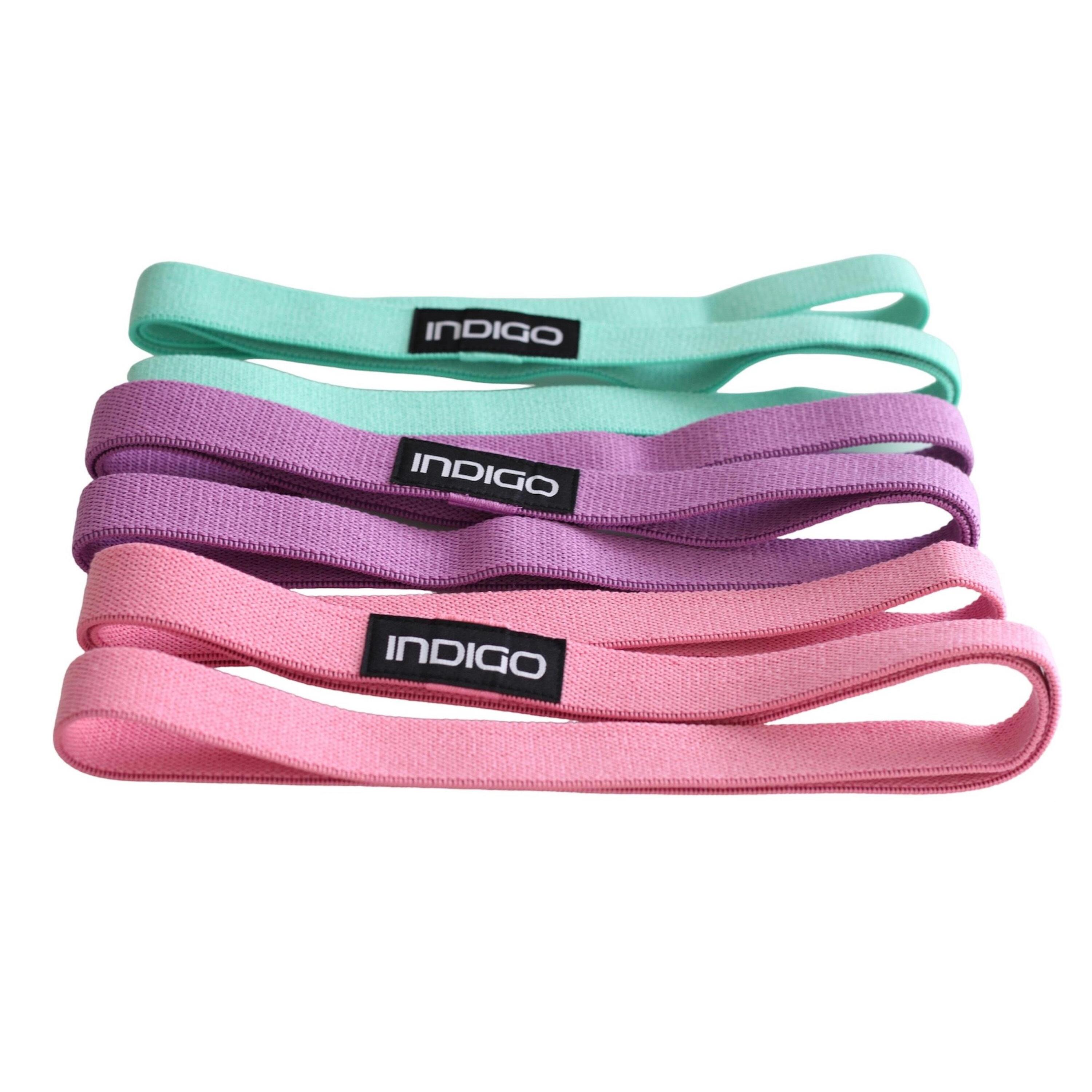 ELTI SHOP Yoga en pilates weerstandsbanden en elastieken ter verbetering van de flexibiliteit en kracht yoga-accessoires en pilates elastische band (roze