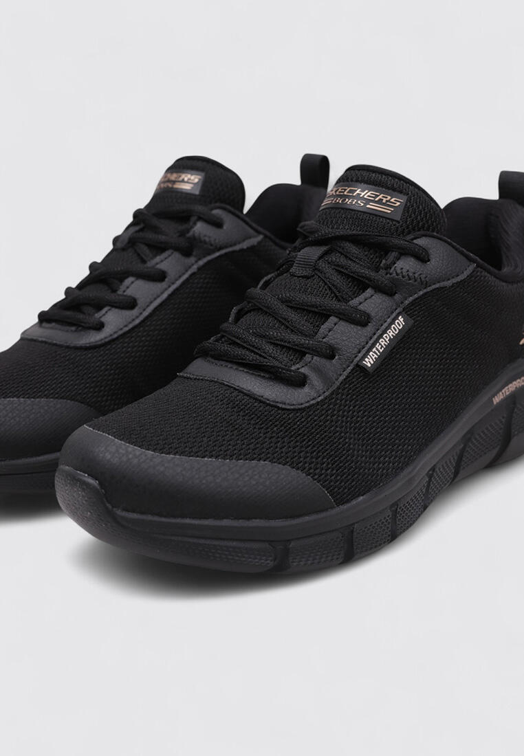 Scarpe da ginnastica per donna Skechers Bobs Sport nere 3/5